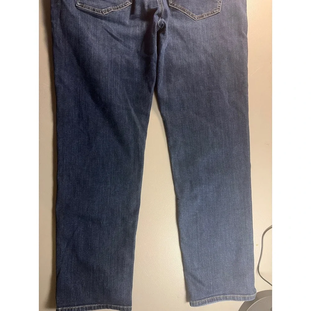 Mavi Marcus Jeans Mens 38x32 Dark Wash Blue‎ Slim Straight Leg Stretch Denim